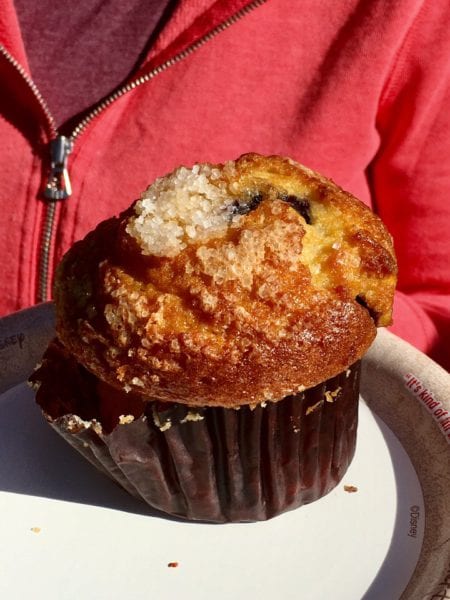 Kusafiri Coffee Shop and Bakery Review Blueberry Muffin