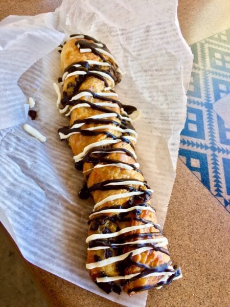 Kusafiri Coffee Shop and Bakery Review Chocolate Twist close