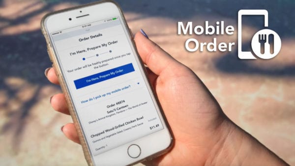 Mobile Order Disney Dining Plan