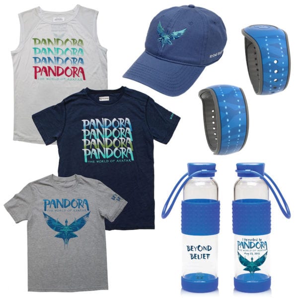 World of Avatar Merchandise shirts and hats