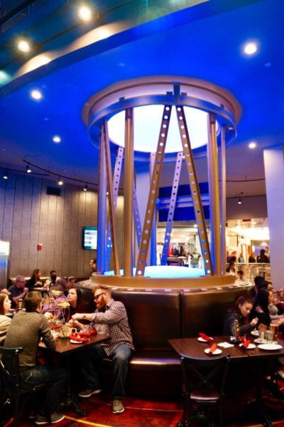 Planet Hollywood Observatory Review Ground Level Dining Room