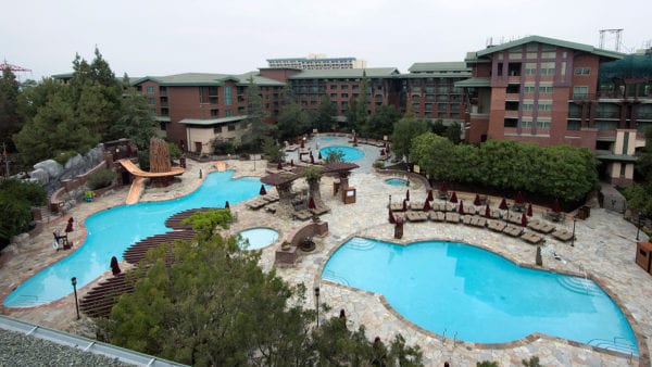 Grand Californian Hotel Pool remodel