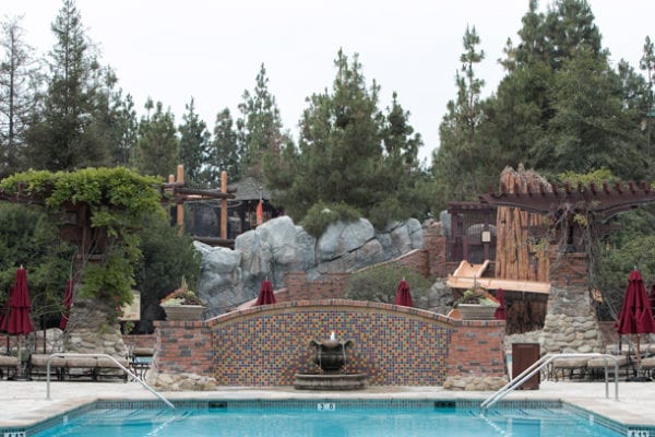 Grand Californian Hotel Pool fountain pool