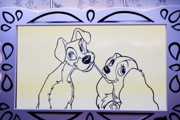 Animator's Palate Review Lady and the Tramp drawing