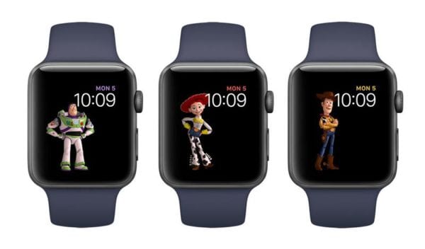 Toy Story Faces on Apple WatchOS4