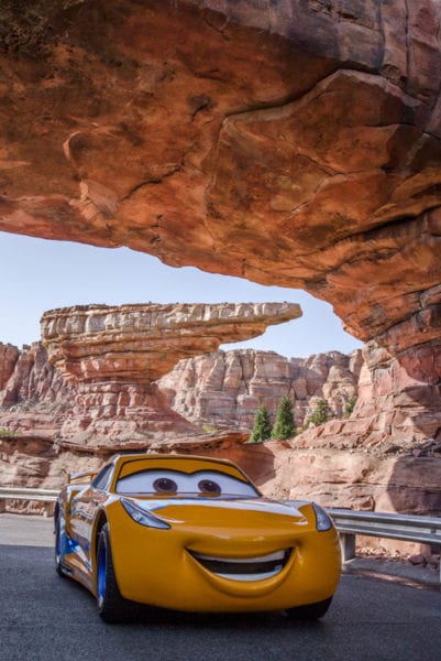 Cars 3 Cruz Ramirez in California Adventure