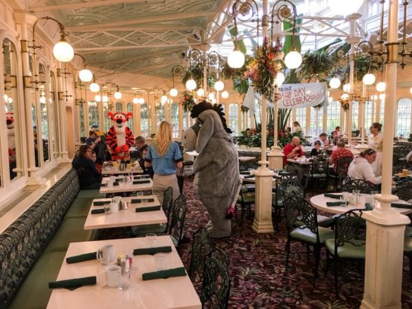 Crystal Palace Breakfast Review Dining Room Booths