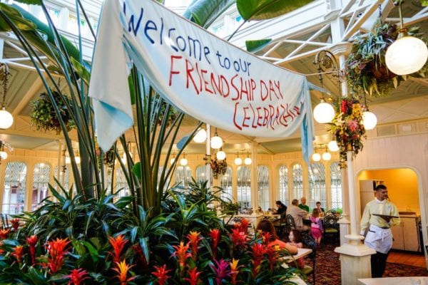 Crystal Palace Breakfast Review Friendship Day Banner