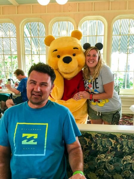 Crystal Palace Breakfast Review Pooh with Jesse and Steph