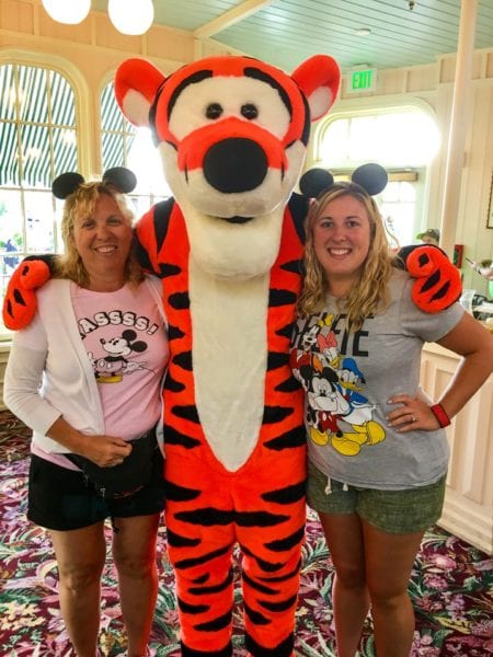 Crystal Palace Breakfast Review Tigger with Leigh and Steph