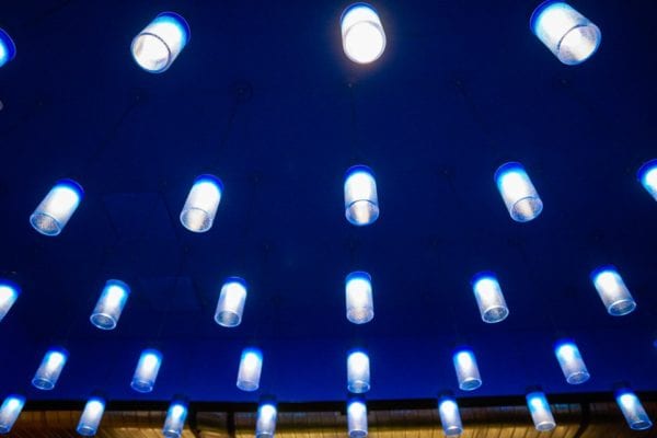 Frontera Cocina Review Blue Lights