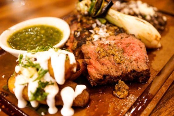 Frontera Cocina Review Carne Asada plate