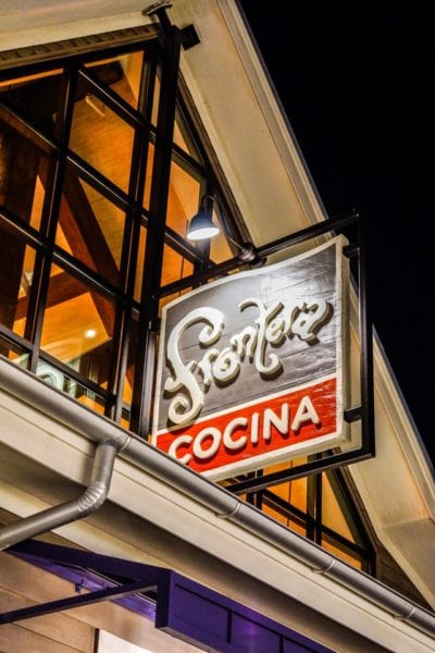 Frontera Cocina Review Sign