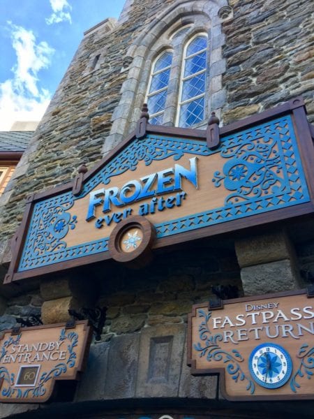 Frozen Ever After Ride Disneyland Paris and Hong Kong