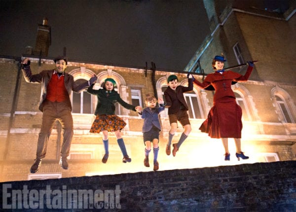 Images from Mary Poppins Returns roof