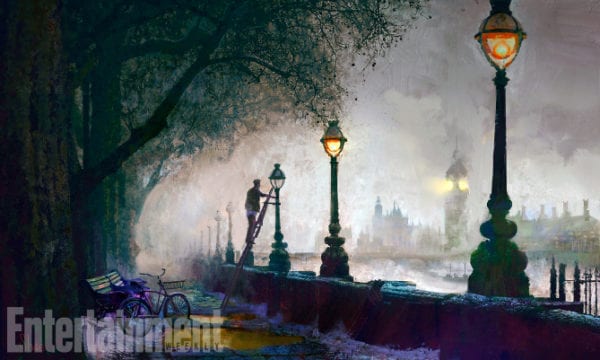 Images from Mary Poppins Returns bridge