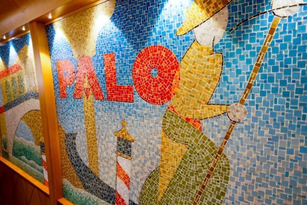 Palo Dinner Review Gondola Mosaic