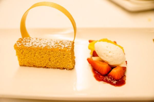 Palo Dinner Review Orange Almond Cake