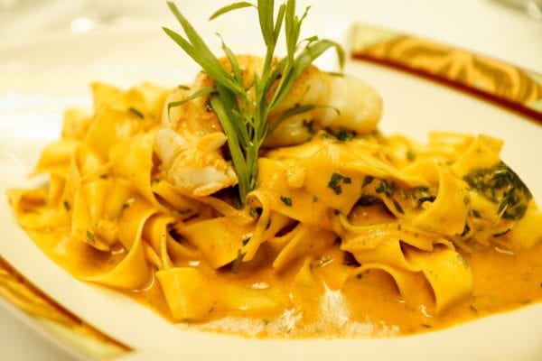 Palo Dinner Review Pappardelle with Lobster