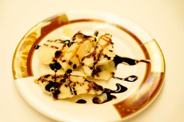 Palo Dinner Review Parmigiano Cheese and Balsamico