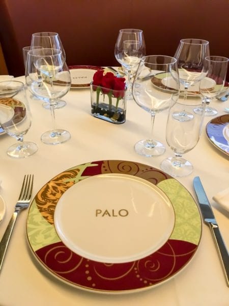 Palo Dinner Review Place Setting