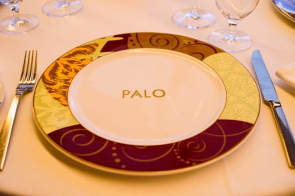 Palo Dinner Review Plate