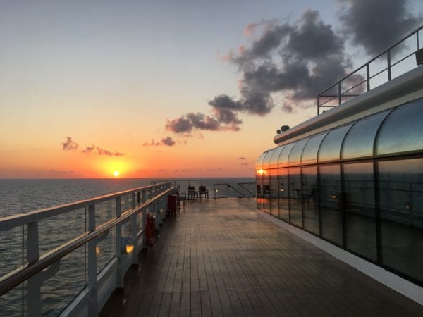 Palo Dinner Review Sunset on Disney Magic