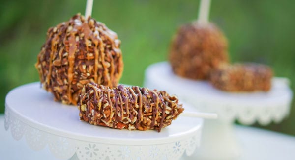 Disney Parks Sweet Treats June pecan turtle caramel apples