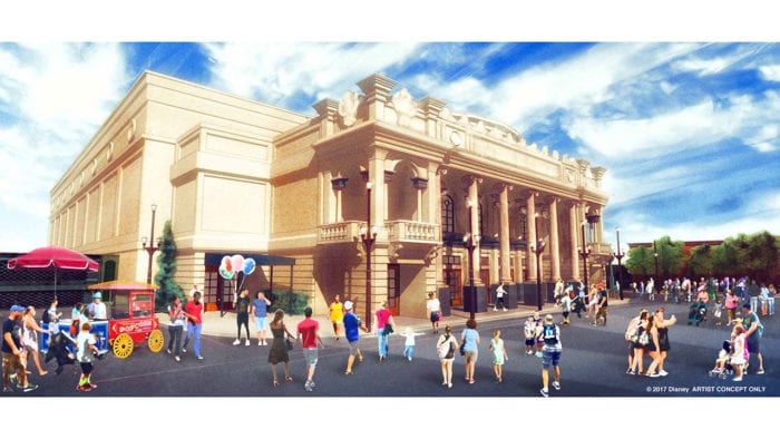 New Magic Kingdom Theater Construction