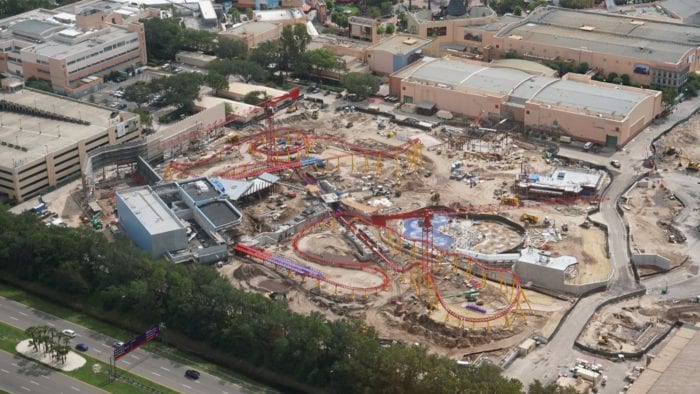 Slinky Dog Dash Coaster Track finished