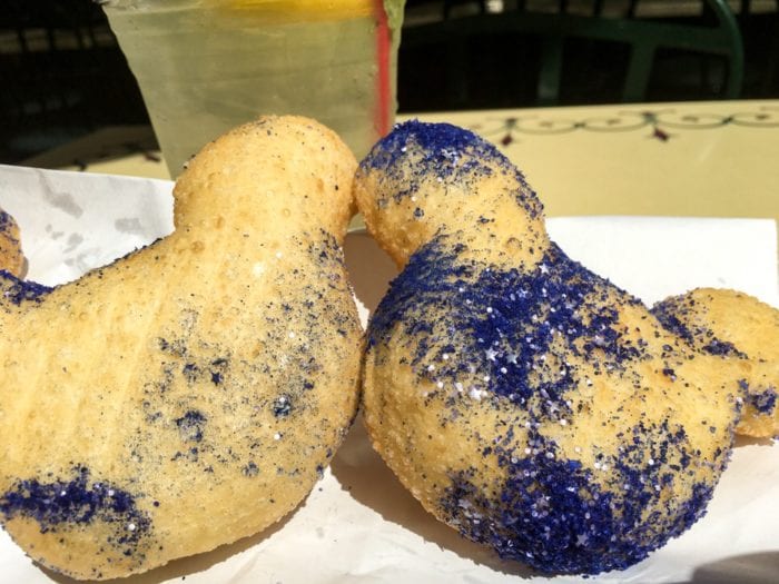 Blackberry Beignets review on the table