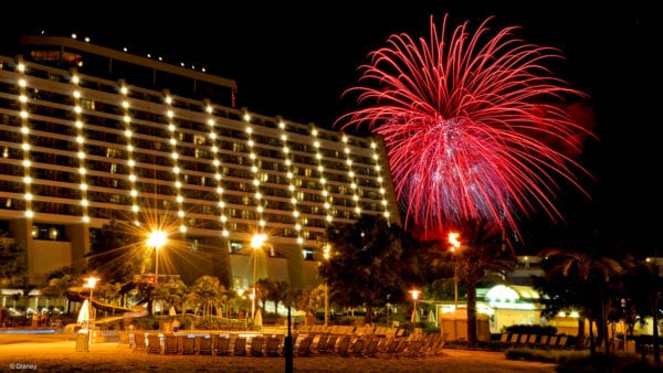 Disney's Contemporary Resort New Year's Eve parties