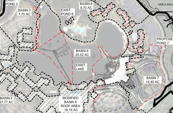 Over Water Restaurant Coming to Coronado Springs blueprints