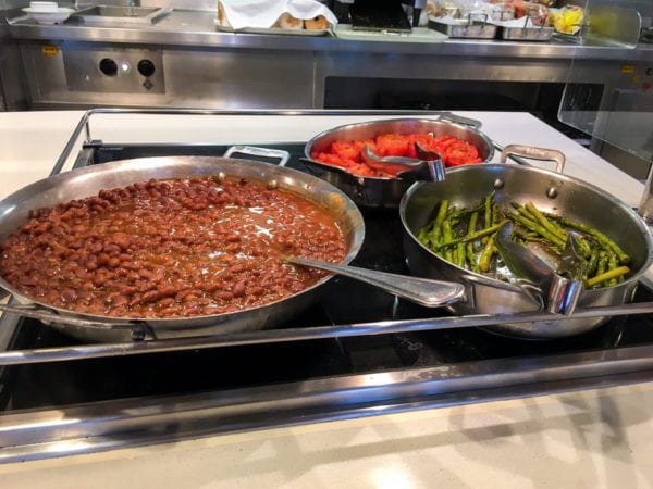 Disney Cruise Cabanas Breakfast Review Baked Beans