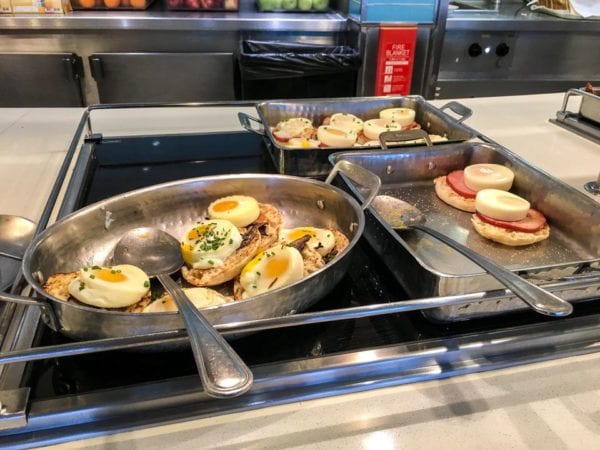 Disney Cruise Cabanas Breakfast Review Eggs Benedict