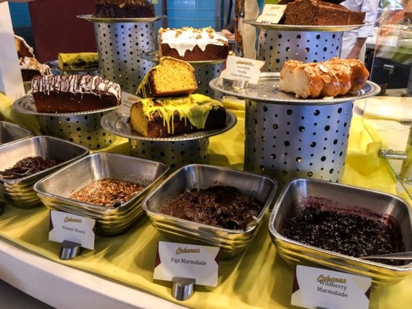 Disney Cruise Cabanas Breakfast Review Cakes and Jams
