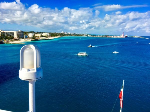 DisnDisney Cruise Cabanas Breakfast Review Upper Deck View