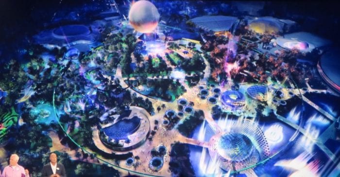 Illuminations Fireworks Replacement Show concept art