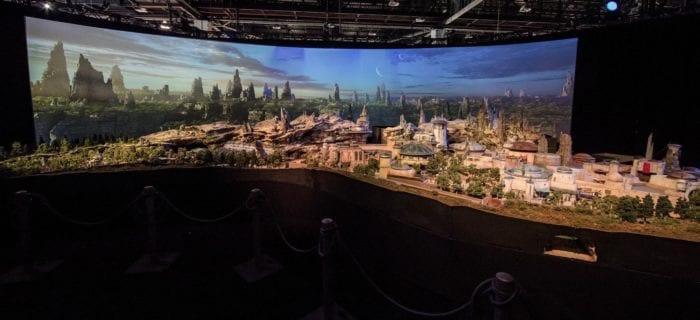 Star Wars Land Model full shot