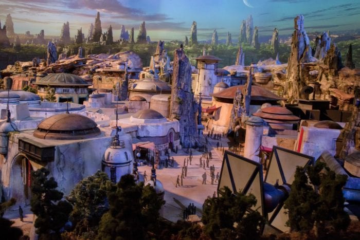 Star Wars Land Model city