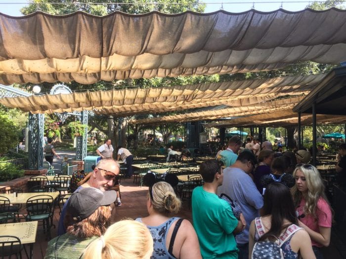 Blackberry Beignets line at the Mint Julep Bar