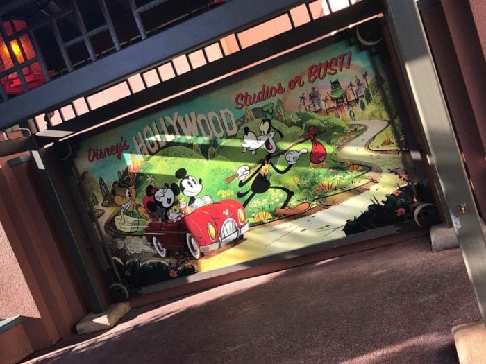 Mickey and Minnie's Runaway Railway signs big