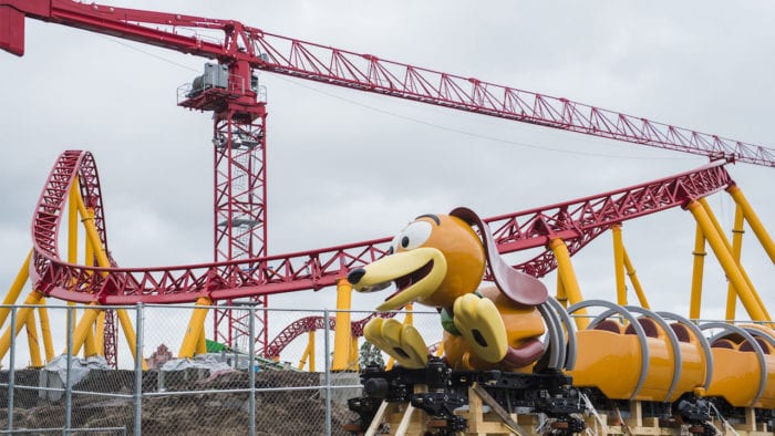 Slinky Dog Dash Coaster Ride Vehicle