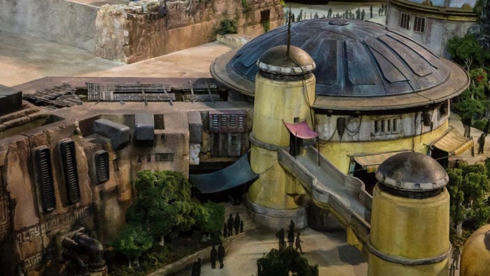 Walt Disney Presents Star Wars Galaxy's Edge Model