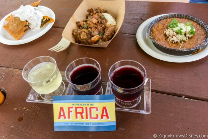 Africa Review: 2017 Epcot Food and Wine Festival all the food