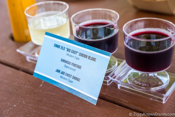 Africa Review: 2017 Epcot Food and Wine Festival African Wine Flightl