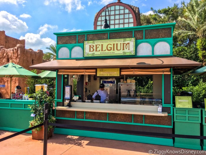 Belgium Review 2017 Epcot Food and Wine Festival Belgium Booth
