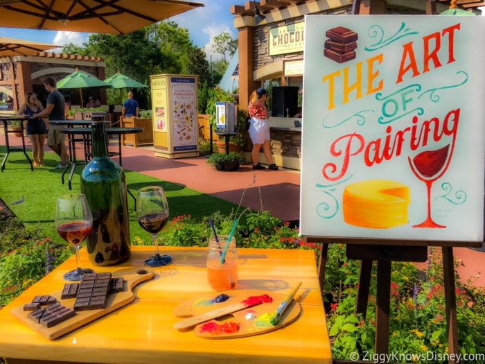Chocolate Studio Review 2017 Epcot Food and Wine Festival The Art of Pairing Chocolate