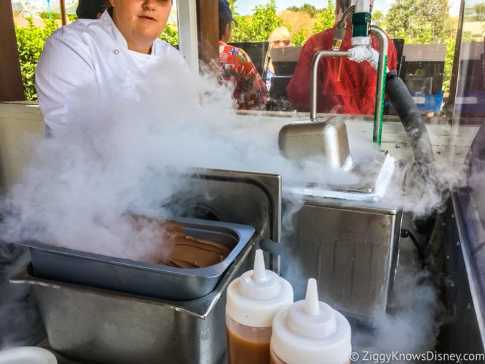 Chocolate Studio Review 2017 Epcot Food and Wine Festival almost ready