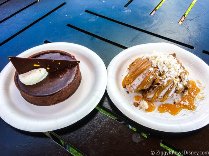 Chocolate Studio Review 2017 Epcot Food and Wine Festival Chocolate Studio Desserts